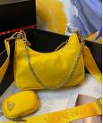 Сумка Prada Re-Edition 2005 Nylon Bag Yellow
